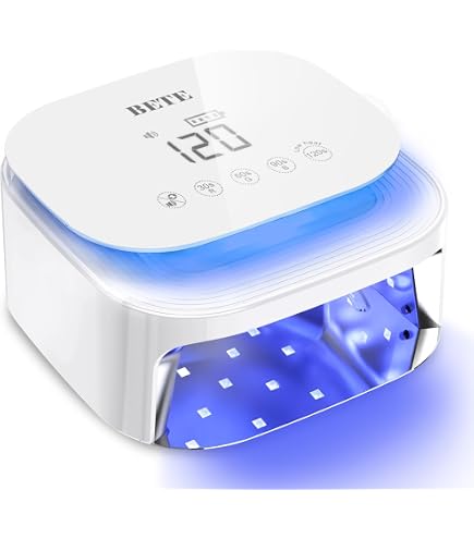 Amazon.co.jp: ネイルライト LED UV 72W ネイルランプ ワイヤレス LED